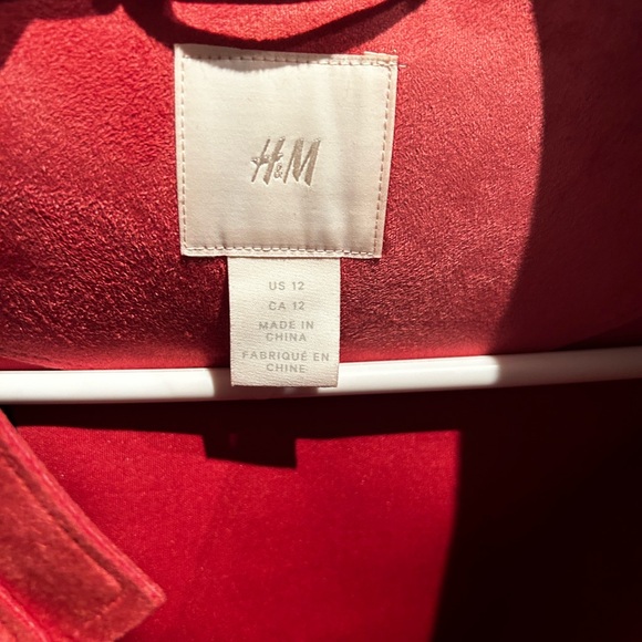 Ultrasuede duster/blazer with tie belt - Picture 2 of 4